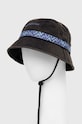 Bavlnený klobúk Quiksilver bavlna čierna EQYHA03364