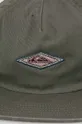 Bombažna bejzbolska kapa Quiksilver zelena