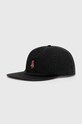 Quiksilver șapcă de baseball din bumbac cu modele negru AQYHA05388