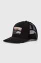 Quiksilver czapka z daszkiem aplikacja czarny AQYHA05399