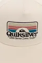 Хлопковая кепка Quiksilver бежевый