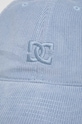 DC șapcă de baseball din catifea Star ADYHA04196 albastru AW24