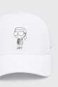 Karl Lagerfeld sapca 542118.805611 alb SS24