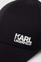 Karl Lagerfeld sapca 542122.805616 negru SS24