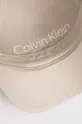 bézs Calvin Klein pamut baseball sapka