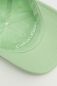 Бавовняна бейсболка Calvin Klein зелений K50K510487
