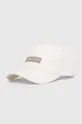 biały Calvin Klein czapka z daszkiem bawełniana Męski