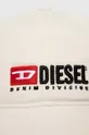 Bavlnená šiltovka Diesel CORRY-DIV-WASH béžová