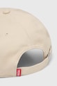 Accesorii Diesel șapcă de baseball din bumbac A11360.0BLAA bej