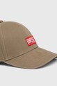 Accesorii Diesel șapcă de baseball din bumbac A11360.0BLAA verde