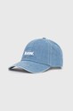 Bavlněná baseballová čepice G-Star Raw bavlna modrá D24313.D252