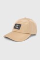 Calvin Klein Jeans baseball sapka Planet friendly bézs K50K511796