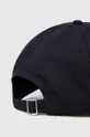 G-Star Raw czapka z daszkiem bawełniana granatowy