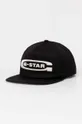 czarny G-Star Raw czapka z daszkiem Męski