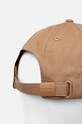 Akcesoria Tommy Jeans czapka z daszkiem bawełniana AM0AM11692 beżowy