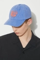 Human Made berretto da baseball in cotone 6 Panel Cap HM27GD011 blu