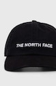 The North Face czapka z daszkiem NF0A7WHP1IS1 czarny SS24