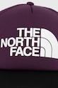 The North Face czapka z daszkiem NF0A3FM3V6V1 fioletowy SS24