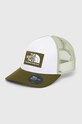 The North Face czapka z daszkiem aplikacja zielony NF0A5FX8TIO1