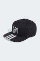 Bavlněná baseballová čepice adidas Originals Korn Cap jemný vzor černá JF3139