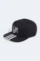 czarny adidas Originals czapka z daszkiem bawełniana Korn Cap Męski