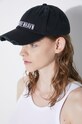 Han Kjøbenhavn cotton baseball cap Distressed Signature Cap A.132999 black