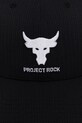 Under Armour șapcă Project Rock 1369815 negru AW25