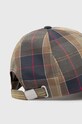 Βαμβακερό καπέλο του μπέιζμπολ Barbour Tartan Sports Cap MHA0617 πράσινο SS24