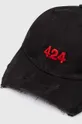 Bavlněná baseballová čepice 424 Distressed Baseball Hat 100 % Bavlna