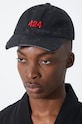424 czapka z daszkiem bawełniana Distressed Baseball Hat FF4SMY01BP.TE002.999
