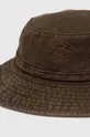 Шляпа из хлопка Rip Curl коричневый