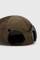 C.P. Company berretto da baseball Chrome-R Goggle 100% Poliammide