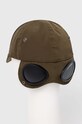 Кепка C.P. Company Chrome-R Goggle зелёный 16CMAC146A005904A