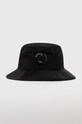 C.P. Company hat Chrome-R Bucket applique black 16CMAC367A005904A