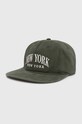 Abercrombie & Fitch șapcă de baseball din bumbac bumbac verde KI112.4142.300