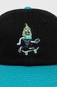 Bavlnená šiltovka ICECREAM Team EU Skate Cone Dad Cap IC24141 čierna SS24