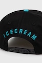 Doplnky Bavlnená šiltovka ICECREAM Team EU Skate Cone Dad Cap IC24141 čierna