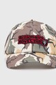 Billionaire Boys Club czapka z daszkiem bawełniana Camo Cap B24146 zielony SS24