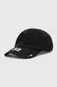 czarny 032C czapka z daszkiem bawełniana 'Multimedia' Cap Męski