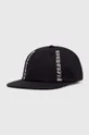 black PLEASURES cotton baseball cap Horns Canvas Cap Men’s