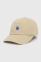 beżowy Ader Error czapka z daszkiem bawełniana TRS Tag Cap Męski