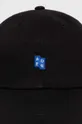 Βαμβακερό καπέλο του μπέιζμπολ Ader Error TRS Tag Cap μαύρο