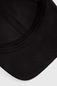 Neil Barrett czapka bawełniana Bolt Cotton Twill Six Panels Cap czarny MY77320A.Y9501.001N