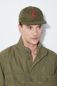 Βαμβακερό καπέλο του μπέιζμπολ Maharishi Dragon Anniversary 1276.OLIVE πράσινο
