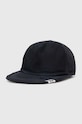 Памучна шапка с козирка Maison MIHARA YASUHIRO Damege Processing Textile Cap изчистен тъмносин A12AC402