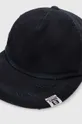 Maison MIHARA YASUHIRO czapka z daszkiem bawełniana Damege Processing Textile Cap granatowy