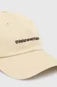 Хлопковая кепка thisisneverthat T-Logo Cap бежевый