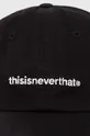Хлопковая кепка thisisneverthat T-Logo Cap чёрный