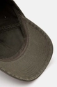 thisisneverthat czapka z daszkiem bawełniana Overdyed E/T-Logo Cap zielony TN240WHWBC02