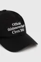 Βαμβακερό καπέλο του μπέιζμπολ thisisneverthat Times Cap μαύρο
